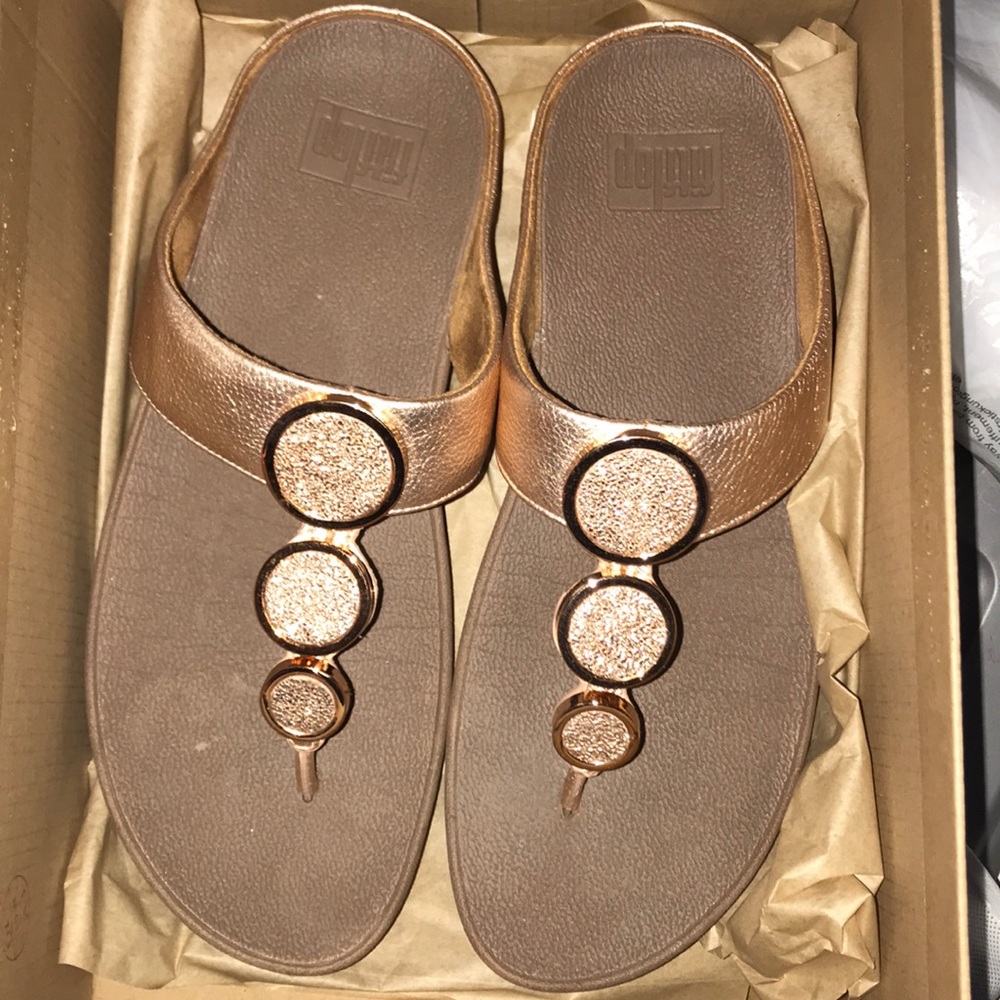 Fitflop Rose gold sandals